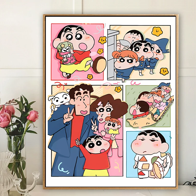 DIY Cartoon Boy Cross stitch Needlework Chinese Cross stitch Sets Full embroidery Cross-Stitch Kit Home Wall Decoration