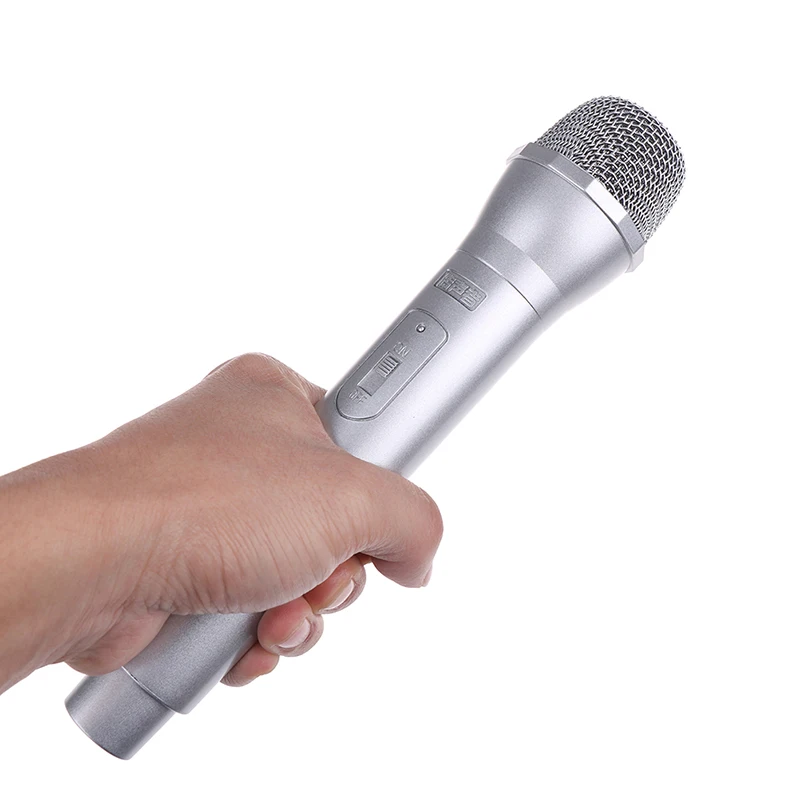 1Pc Dummy Microphone Simulation Mic Model Shell Performance Props Children Toys 2