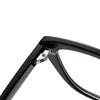 Anti Blue Rays Cat Eye Nearsighted Glasses For Women Fashion TR90 Computer Optical Prescription Eyeglasses 0 -0.5 -0.75 To -6.0 5