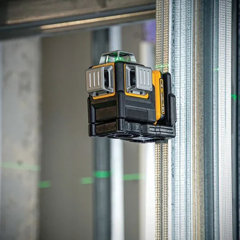 Dewalt DW089LG 12v 12 Line Laser Level Unit 3 Sides*360 Degree Vertical Self Levelling Green Professional Laser Level 5