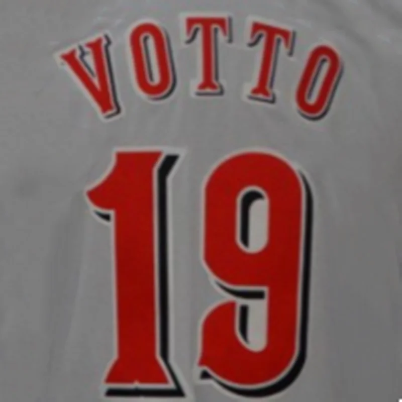 thumbnail image 1 of Camisetas de béisbol de la famosa marca Cincinnati con bordados para hombres, mujeres y jóvenes personalizados LARKIN #19 VOTTO #30 GRIFFEY #44 DE LACRUZ, 1 of 5