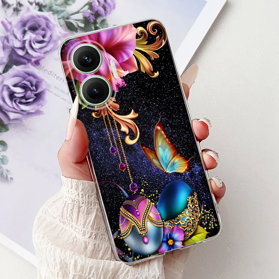 Stylish Painted Soft Slim Phone Case - For Xiaomi Redmi and Poco Series