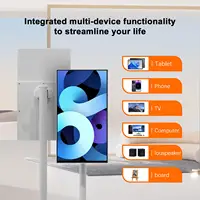 Moniteur tactile interactif intelligent sur pied de 21.5 pouces, Interface USB, écran LCD, miroirs de Fitness, TV intelligente Portable 4