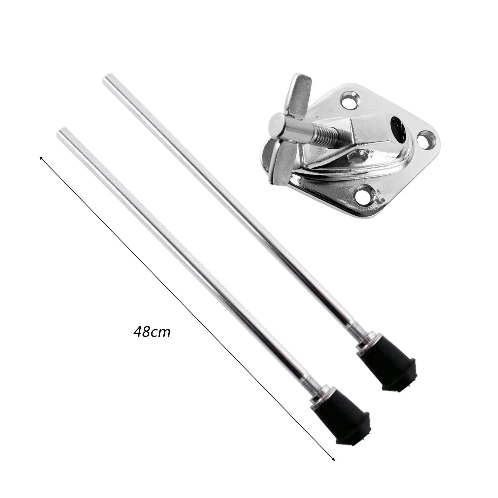 Professional Anti-Skid Bass Drum Legs - Stable Musical Instrument Accessory
