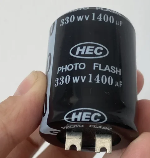 330V 1400UF Photo Flash Capacitor 35*45mm 1PCS