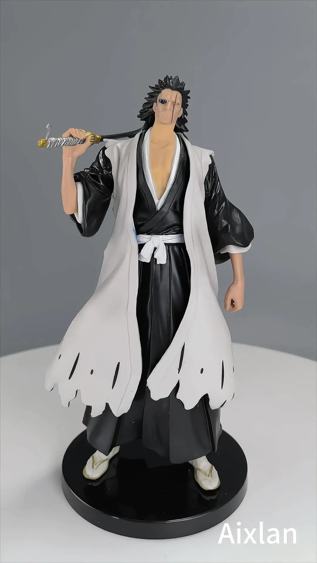 Aixlan 3 個ブリーチアニメフィギュア黒崎一護 PVC アクション