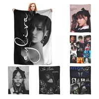 Ayliva Cool Singer Pop Music Blankets Fleece Printed Liebe Tour 2024 Cozy Lightweight Throw Blankets for Sofa Office Bedspreads 1