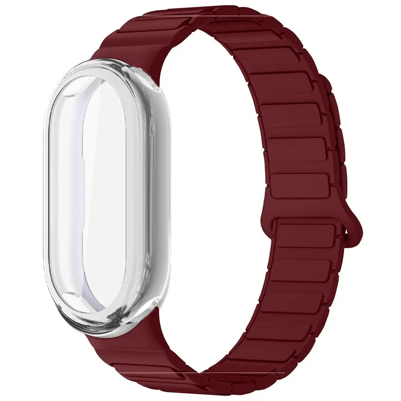 Magnetic Silicone Strap with TPU Bumper Case