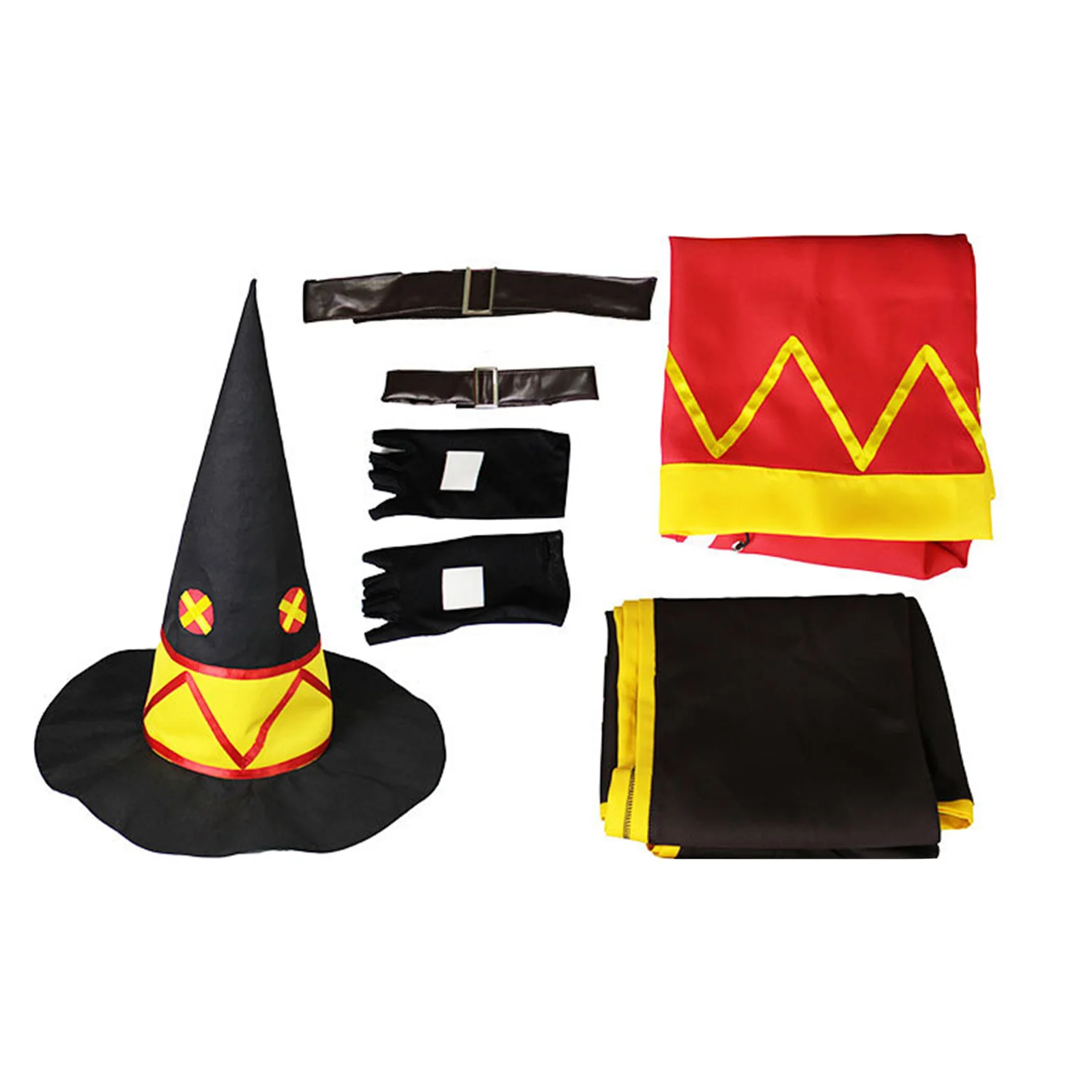 thumbnail image 1 of Disfraz de Anime Satou Kazuma Megumin para mujer, hombre, adulto, maravilloso traje de carnaval de Halloween, 1 of 5