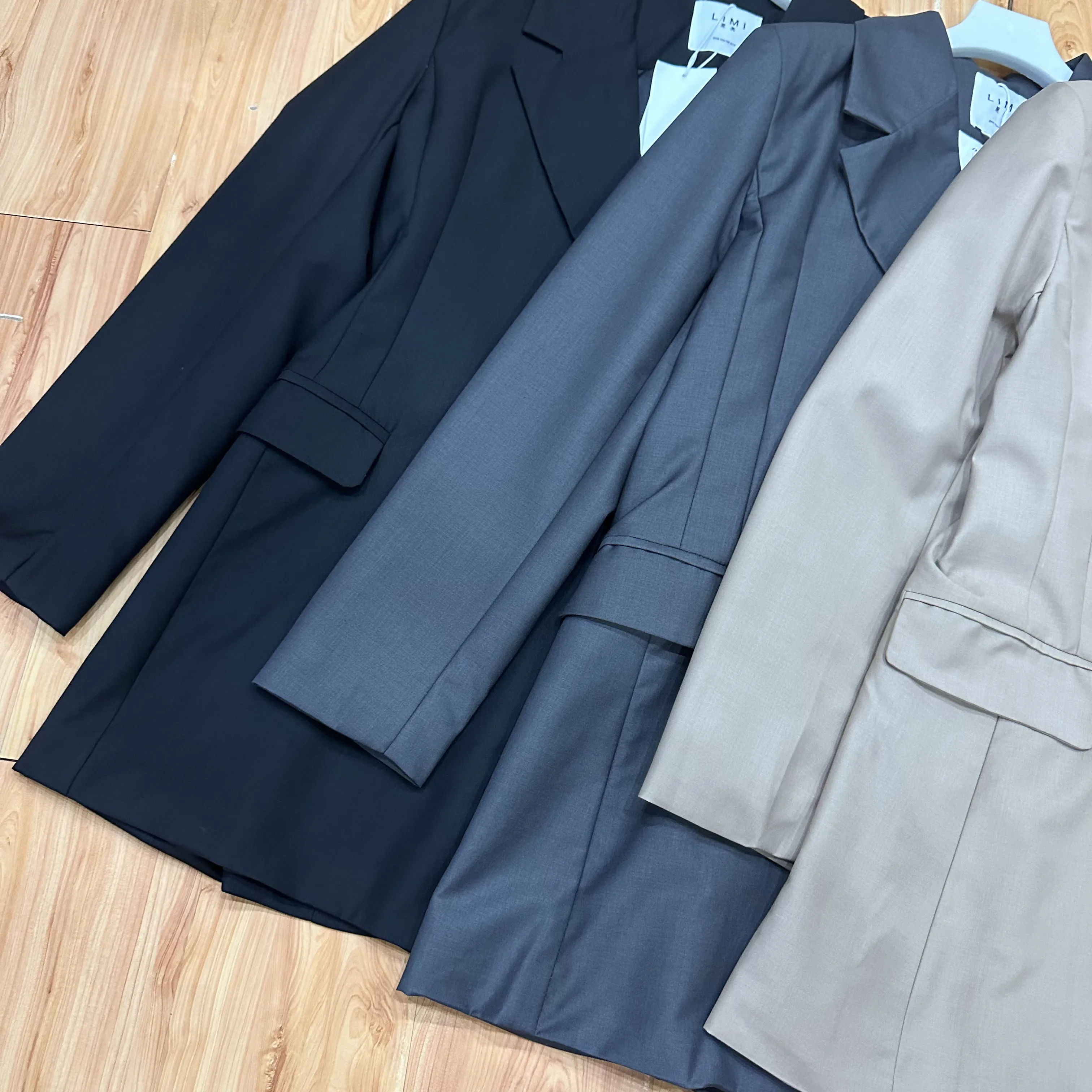 Autumn New Elegant Blazer Coats for Women Long Sleeve Office Lady Korean Fashion Casual Loose Street Trends Solid Blazers Jacket