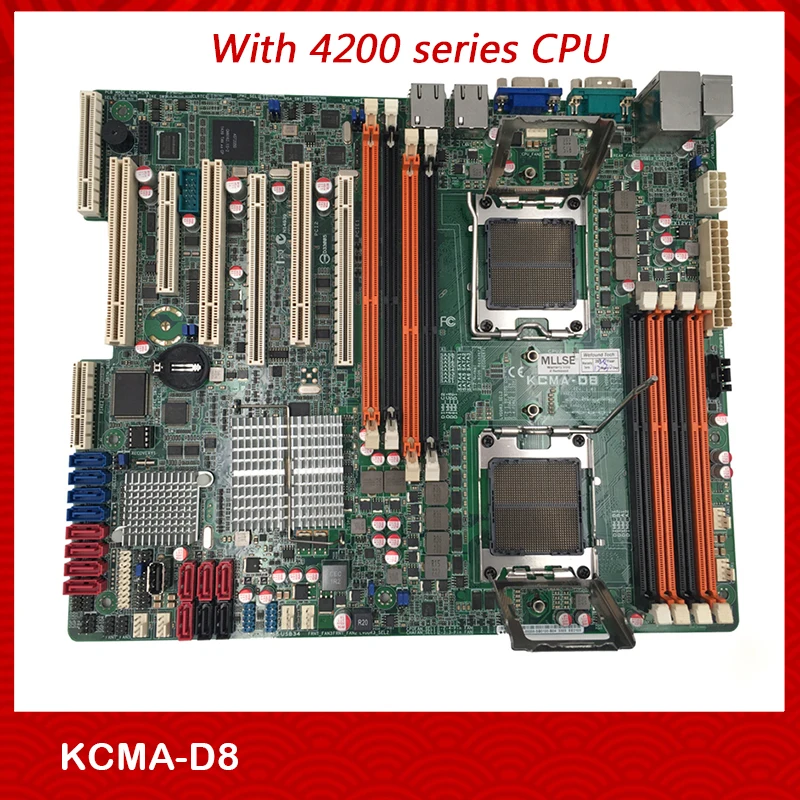 Оригинальная Серверная материнская плата для ASUS Φ Socket C32 с тестом ЦП серии 4200