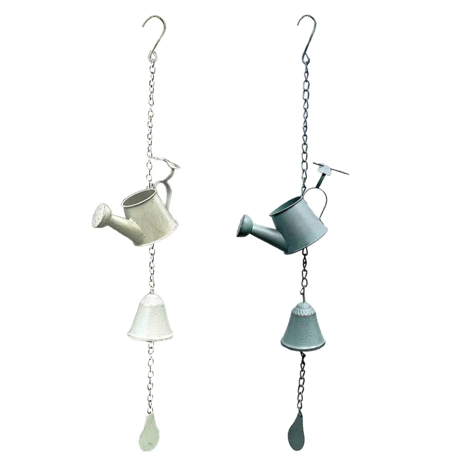 Annaffiatoio Iron Wind Chime Housewarming Gift Windbell Hanging Iron Bell Metal Windchime Per Outdoor Yard Portico Patio Decor