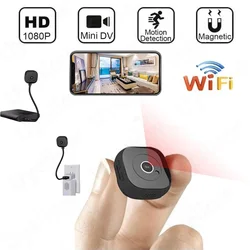 Mini Wifi Camera 1080P HD Infrared Night Vision Smart Home Micro Camcorders DVR Remote Motion Sensor Audio Video Secret Recorder