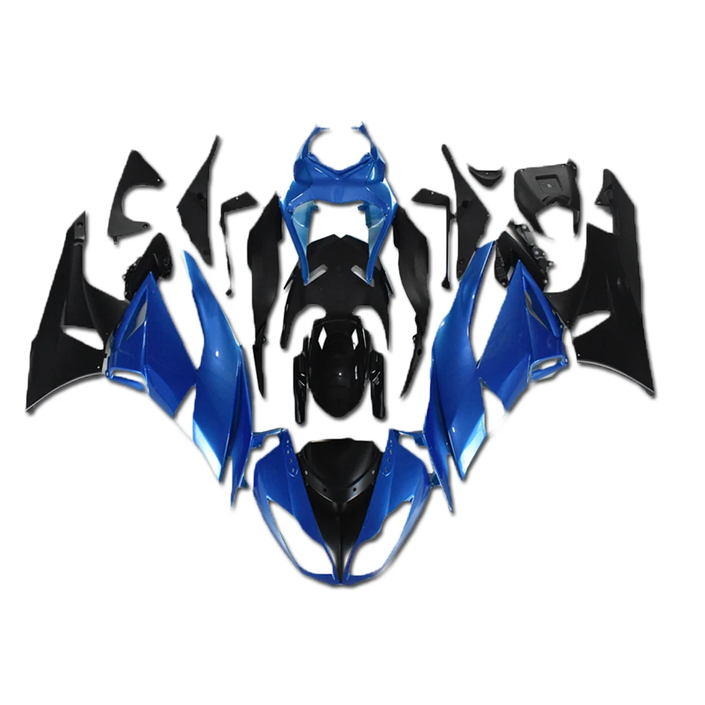 

NT синяя черная обтекатель для Kawasaki 2009-2012 636c ZX6R a014