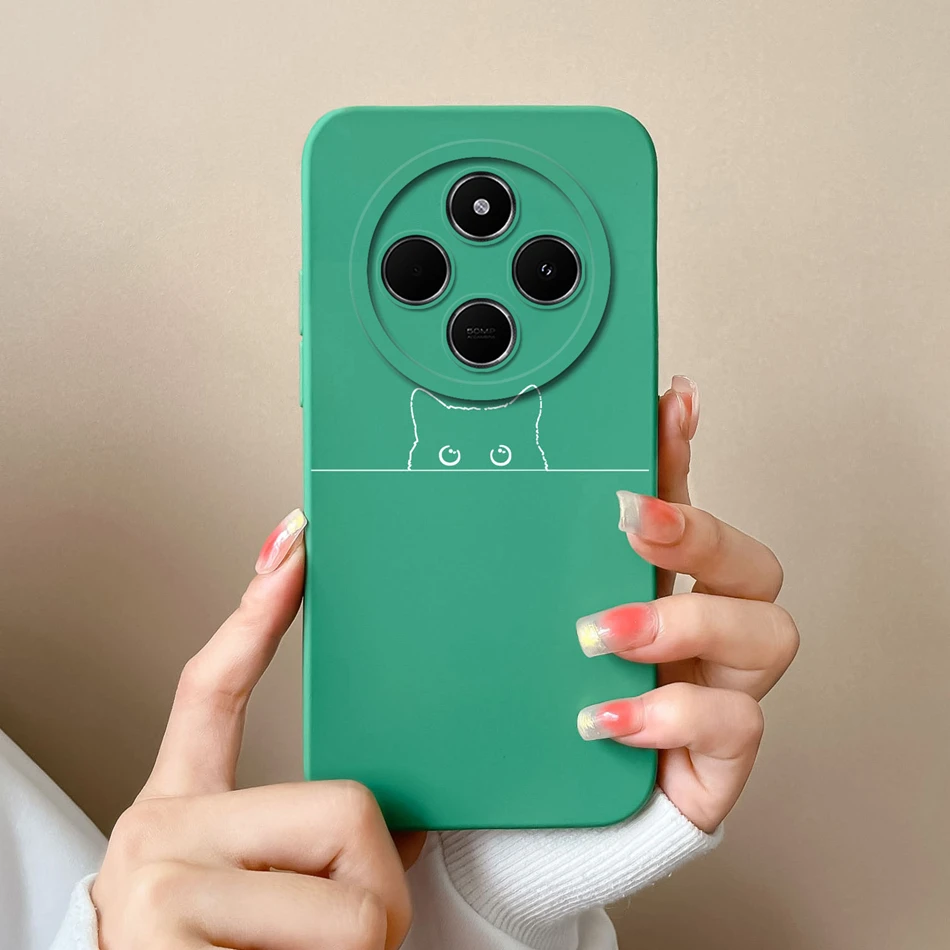 Love Heart Butterfly Soft Liquid Silicone Case - Elegant Back Cover in Soft Silicone