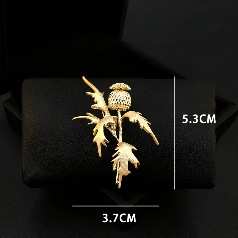 Fashion Lucky Flower Brooch for Women High-End Corsage Cardigan Neckline Pin Suit Accessories Trimmings for Clothes Jewelry 5391