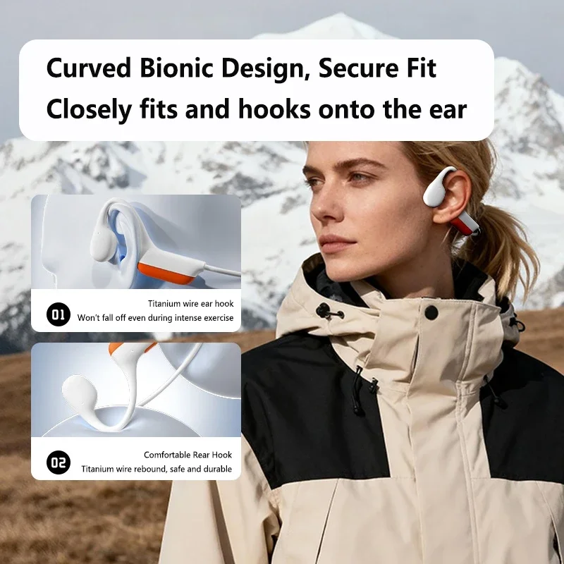 OnePlus Wireless Bone Conduction Waterproof Headphones with Extended Battery Life