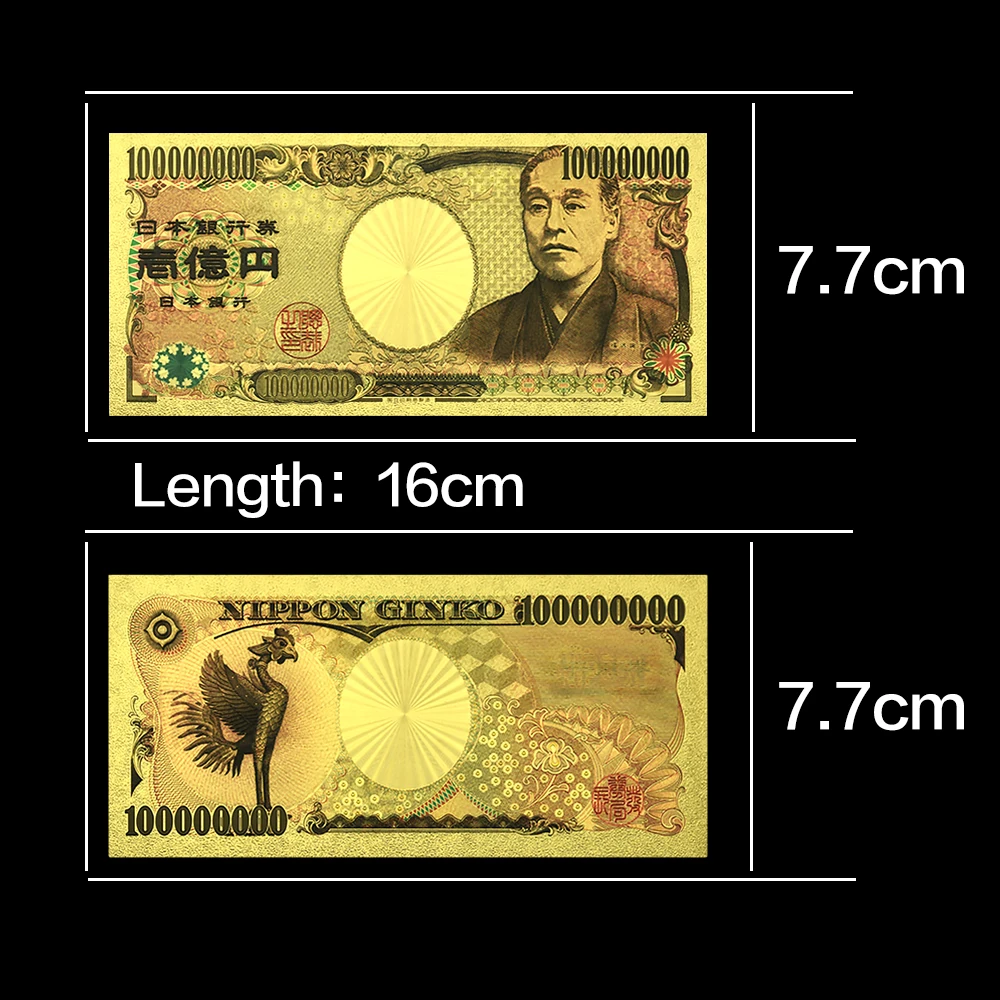 What Does 1 Million Yen Really Cost in US Dollars? My Experience With the  100-Million-Yen Gold Foil Banknote Collectible