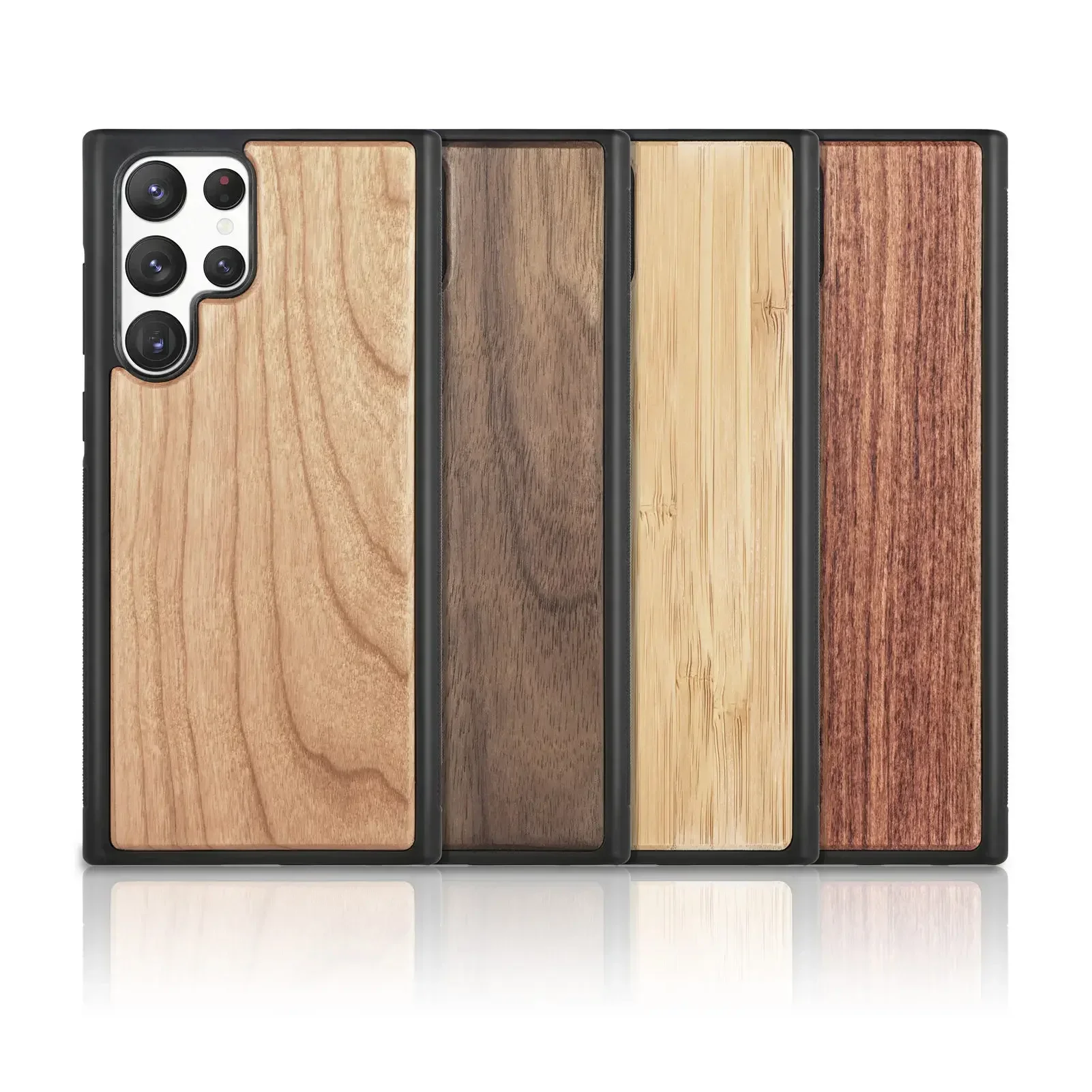 

Чехол из натурального дерева для Samsung Galaxy S24 S23 S22 S20 S21 Ultra Plus