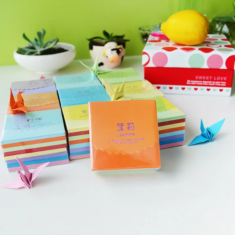 Carta Per Origami 180 Fogli - 20 Colori Vivaci A4, 80 Gsm, Fronte-Retro Per Lavoretti - Foto 12