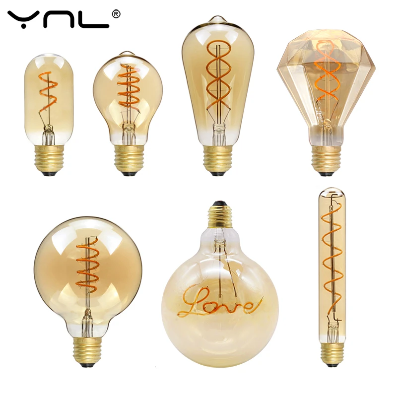 Materialisme weten Slecht Edison Bulb G80 G95 G125 Retro Lamp | Led Filament Bulb G125 Vintage - Led  Filament - Aliexpress