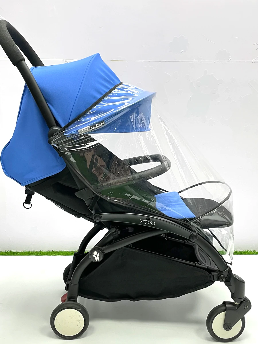 Baby Strollers comfotable Safety EVA Baby Car Rincoat Baby Stroller Accessories Rain Cover Waterproof Cover for Babyzen Yoyo Yoya Babytime Babysing best travel stroller for baby and toddler	