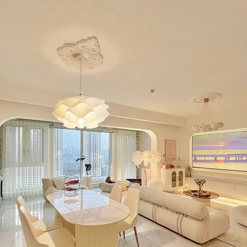 

Люстры для спальни в скандинавском стиле, роскошные классические, для прихожей, гостиной, лампа Techo, эстетическое украшение для комнаты