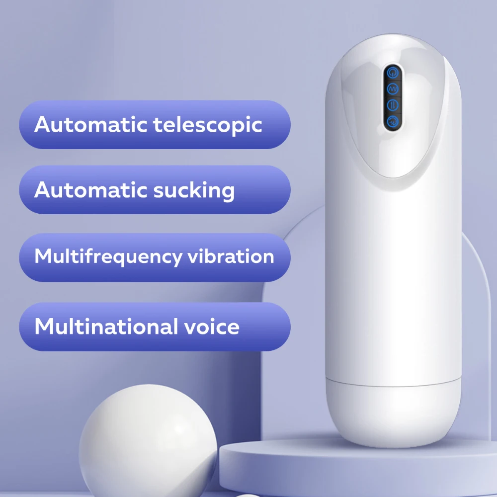 Automatic Male Masturbator With Telescopic Variable Speed_voghion.com