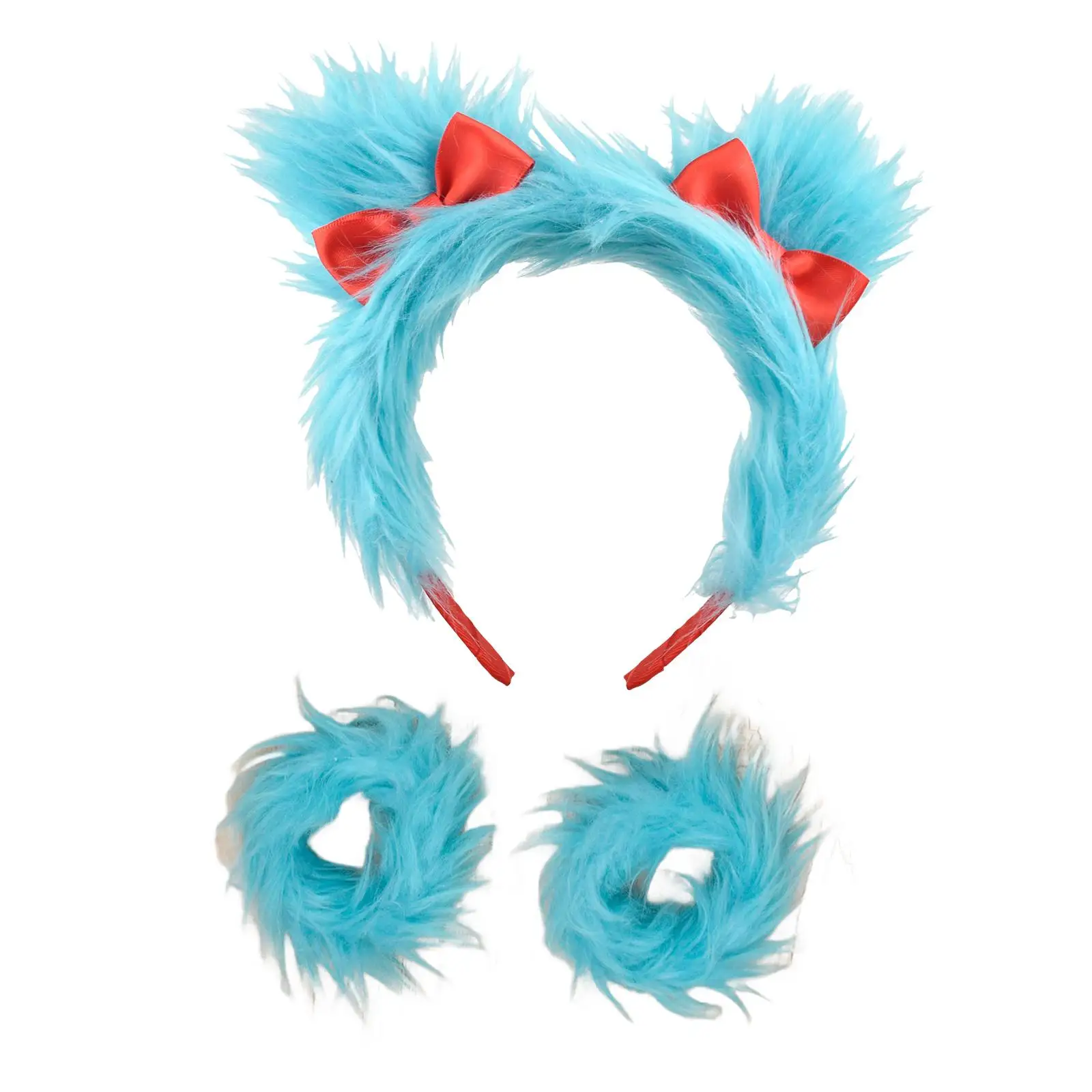 

Plush Headband Costume Cosplay Fancy Dress Hair Hoop for Role Play Party Decoration Festival Performance Animal Themed Parties