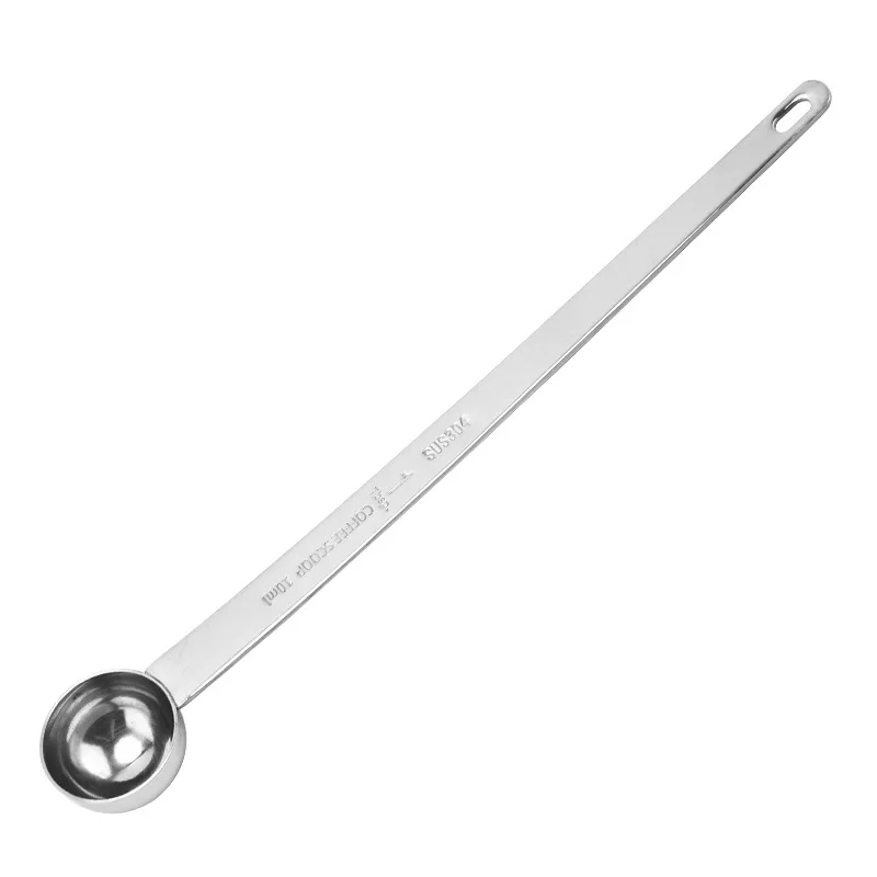 Qiilu 30ml Coffee Measuring Scoop 1/8 Cup Stainless Steel Tablespoon Large  Capacity And Comfortable Hand Feeling For Kitchen