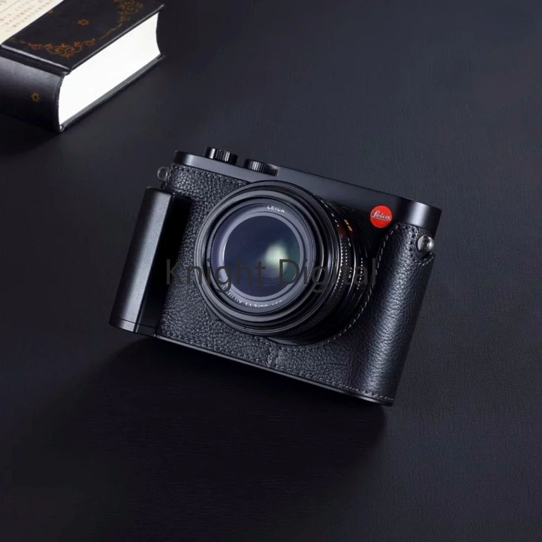 

Handmade Genuine Leather Camera Case Half Bag Body for Leica Q QP Q2 Q3 Base Accessories Photography