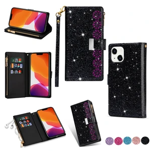 Starry Sky Glitter P30 Phone Cases On Huawei P30 Pro Case Flip Magnetic For Funda Huawei P30 Lite Case Leather Wallet Cover