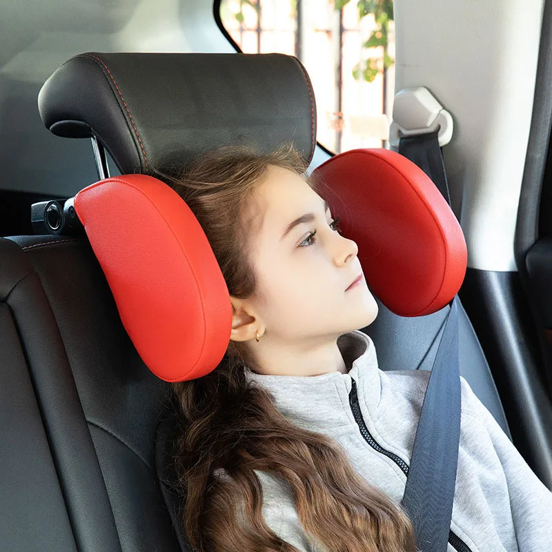 

Car Seat Headrest Pillow Travel Rest sleeping headrest Support Solution car accessories interior u shaped pillow car For Kids