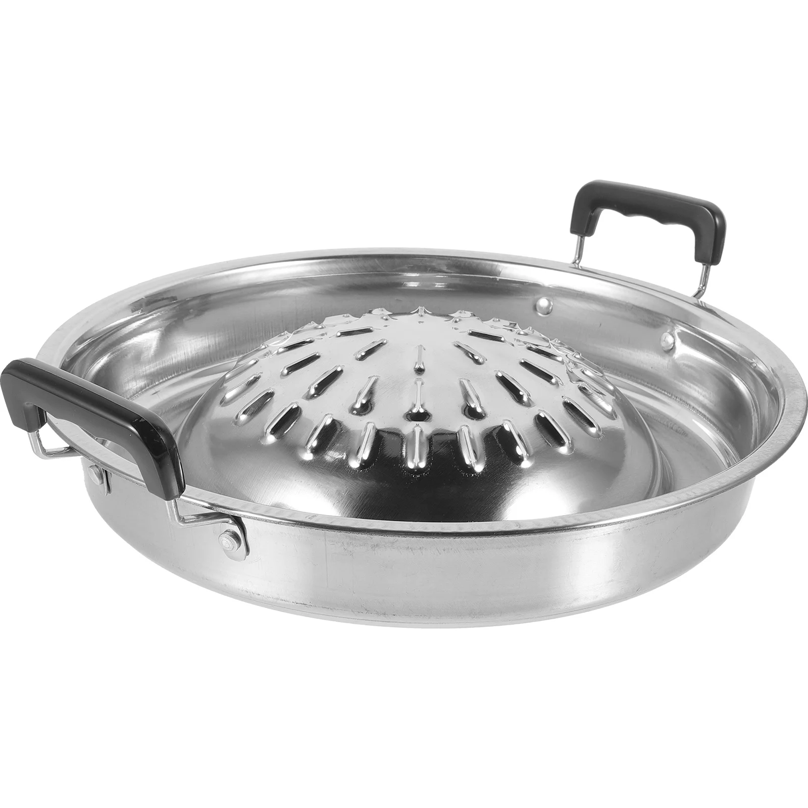

Metal Grilling Tray Multipurpose Barbecue Pan Outdoor Food Grill Pan Grilling Accessory