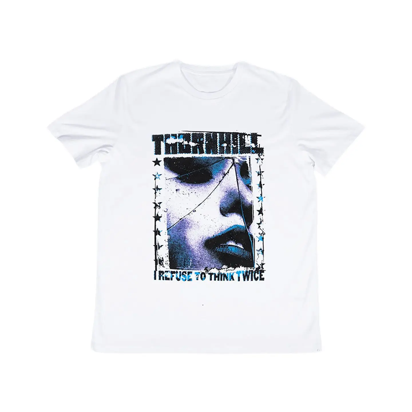 Thornhill Band Alternative Metal, Nuclear Rock, Punk, American Loose-Fitting Herren-T-Shirt mit geradem Schnitt aus reiner Baumwolle, kurzärmelig