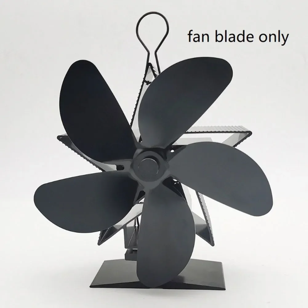Fireplace Fan Blade Durable Wood Stove Fan Environmental Protection Low Noise Replacement stove fan