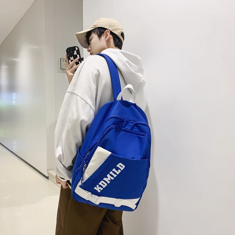 Waliicorners School Backpack Fashion Student Women Backpack Male Book Bag Nylon New Cool College Bag 18 Sd1f0224c490c47b8b34c185d3ffdfa3f7