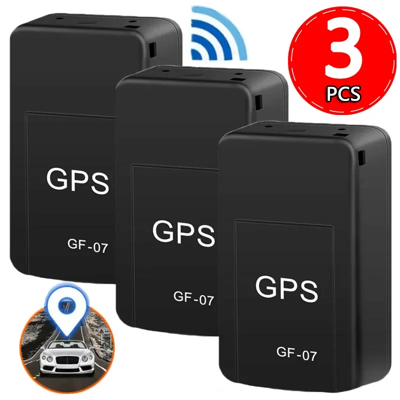 

Mini GF-07 GPS Car Tracker Real Time Tracking Anti-Theft Anti-lost Key Pet Locator Strong Magnetic Mount SIM Message Positioner