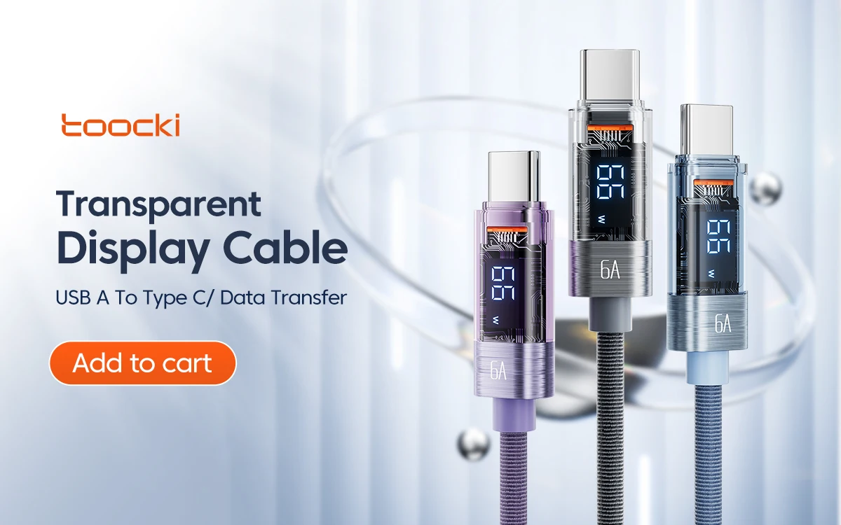 Toocki 100W Display USB C Cables – Toocki Display Charge