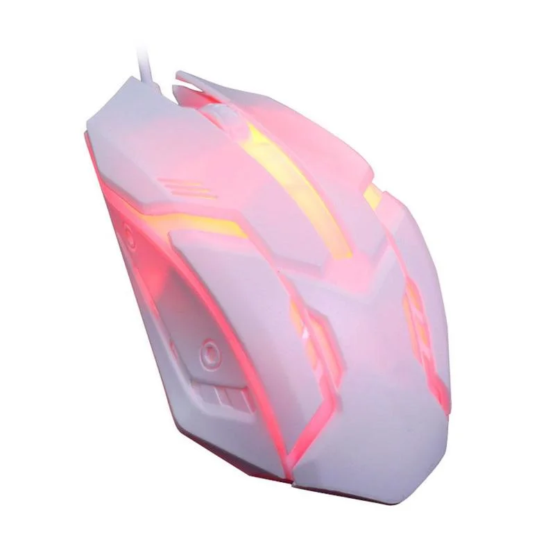 USB Wired LED Optical Mouse Professional Gamer Mouse Computer Mouse Gaming Mouse For PC Computer pink gaming mouse Mice