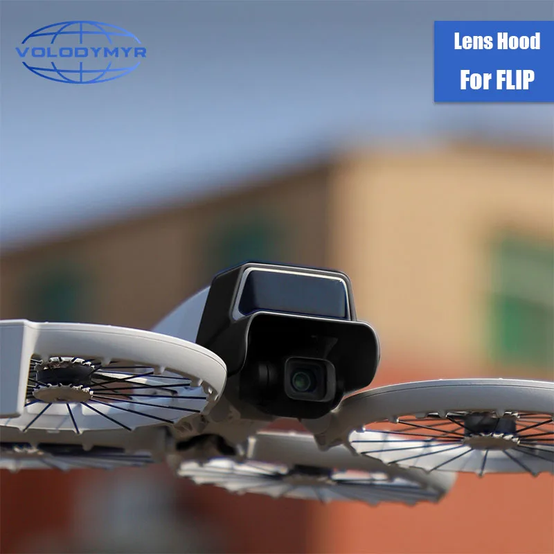 Pare-soleil pour objectif DJI Flip - Anti-reflet, protection nacelle, accessoire drone