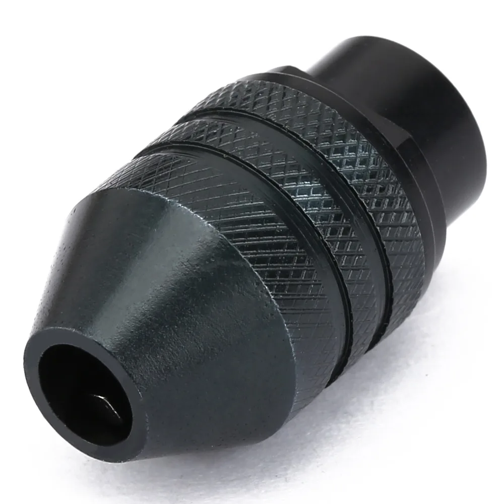 드레멜 로터리 공구용 1개 M8 X0.75 멀티 척 키리스 0.3-3.2mm 키리스 드릴 비트 척 어댑터 컨버터 유니버설 척