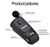Fineblue F920 pro Collar Bluetooth Earphone Wireless Headphone In the Lotus Clip on Handsfree Headset ears with removable wire 6