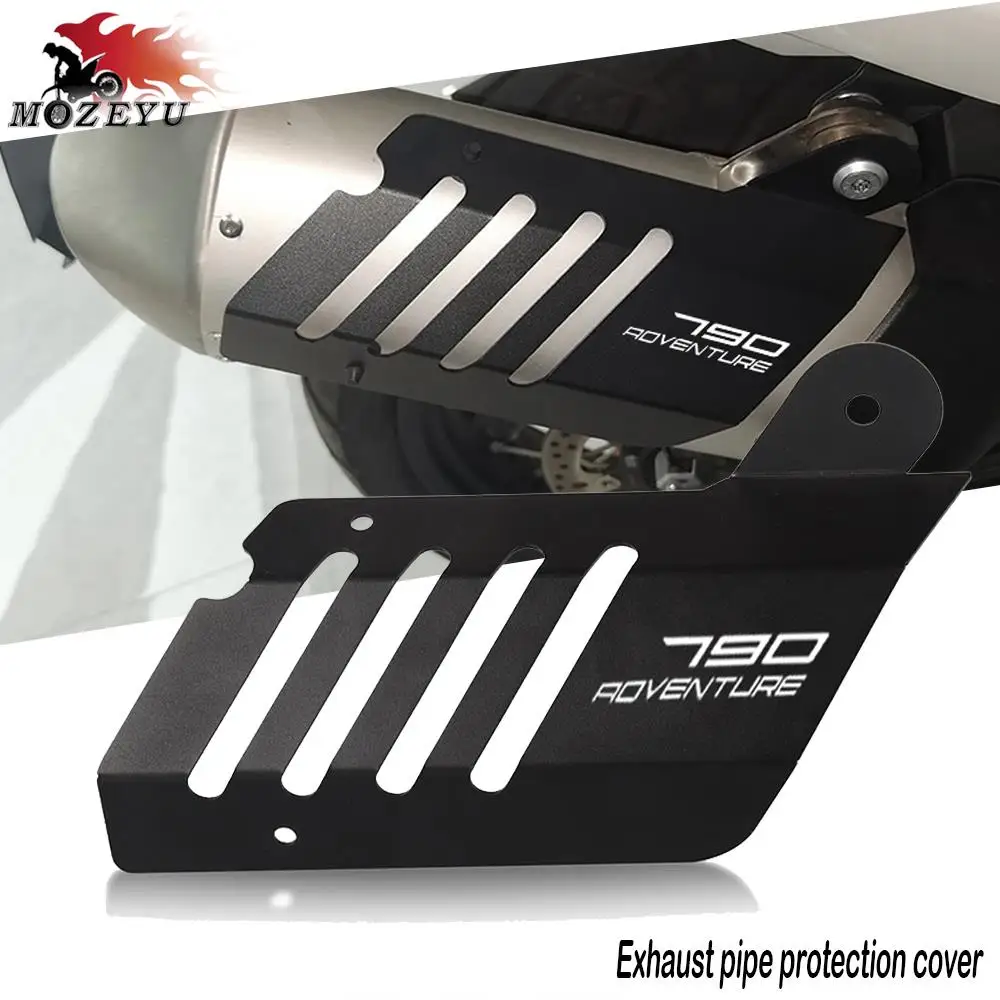 Moto 790 Adventure Copertura Di Protezione Del Tubo Di Scarico Per 790 Adventure 790 Adventure R S 2019 2020 2021 2022 2023 Accessori
