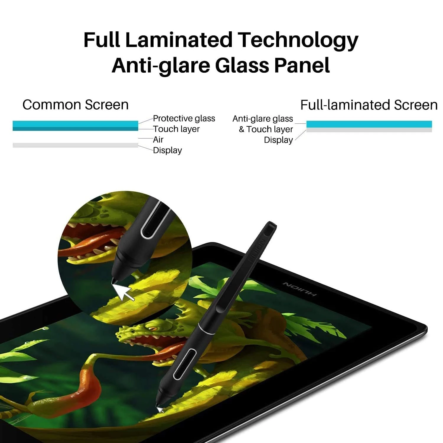 شاشة رسم احترافية ١٢ بوصة