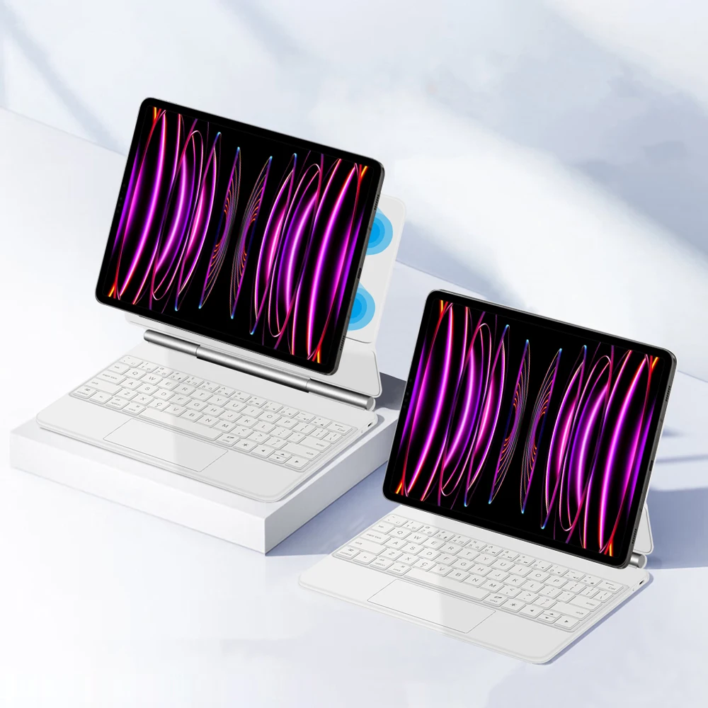 Apple iPad pro 12.9用 マジックキーボード | マジックキーボード GOOJODOQ iPad Pro 12.9インチ スマート