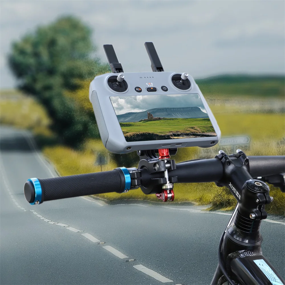 

Велосипедный держатель для DJI Air 3, держатель для руля, кронштейн для крепления камеры, аксессуар для пульта дистанционного управления DJI RC 2
