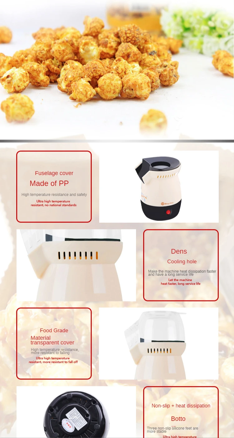 Fascinante Máquina De Palomitas De Maíz Para El Hogar