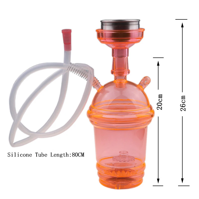 Portable Shisha Hookah Led Arabic Hookah Cup Removable Fashionable Holder Narguile Car Household In The Car