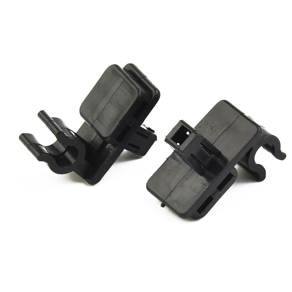 

2Pcs Car Hood Prop Rod Clamp Clip Retainer For Isuzu TF TFR Trooper For Holden For Vauxhall For Brava Black Plastic Clips